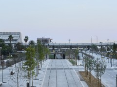 法国尼斯新综合联运枢纽中轴线景观设计 / Mateo Arquitectura