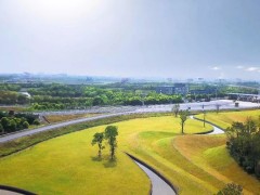 南通经济技术开发区沈海高速竹行入口绿地景观 / 奥雅设计